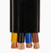 BS EN 50214 H05VVH6-F Cáp cách điện PVC phẳng 4 lõi đồng dẫn